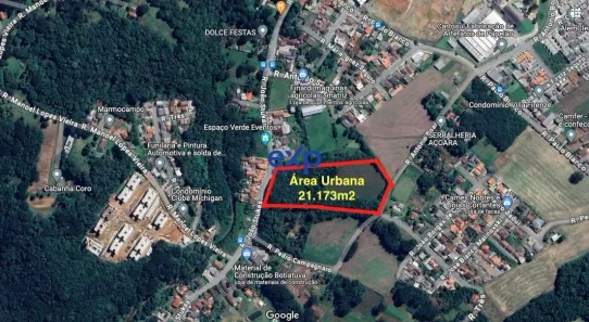 Lote/Terreno à venda, 21173m² no Jardim São Vicente, Campo Largo