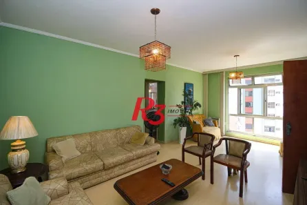 Apartamento com 2 Quartos para alugar, 137m² no Ponta da Praia, Santos
