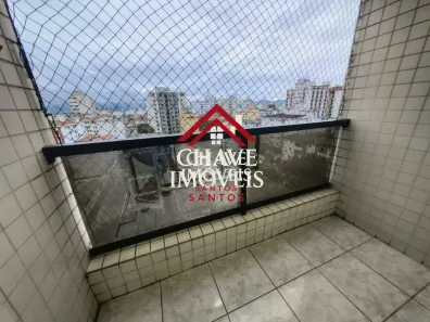 Apartamento com 2 Quartos para alugar, 170m² no Aparecida, Santos
