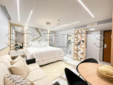 Flat com 1 Quarto à venda, 27m² no Indianópolis, São Paulo