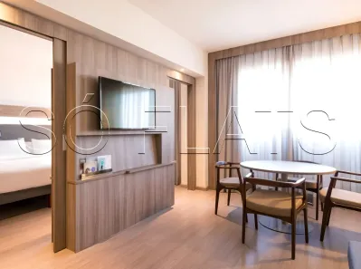 Flat com 1 Quarto à venda, 26m² no Santo Amaro, São Paulo