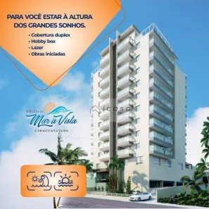 Cobertura com 3 Quartos à venda, 192m² no Jardim do Sol, Caraguatatuba