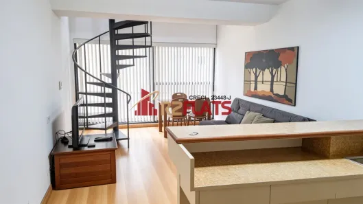 Flat com 1 Quarto para alugar, 50m² no Bela Vista, São Paulo