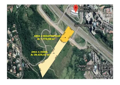 Lote/Terreno à venda, 28529m² no Chácara Malota, Jundiaí
