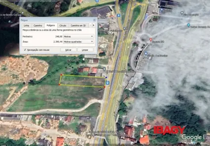 Lote/Terreno para alugar, 2400m² no Saco Grande, Florianópolis