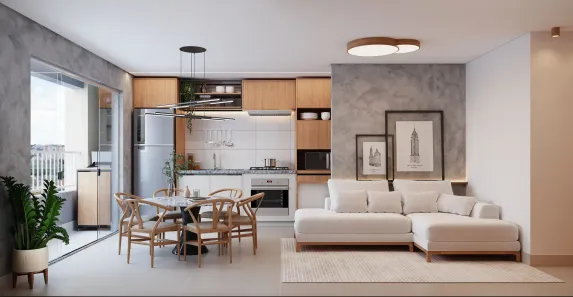 Apartamento com 2 Quartos à venda, 63m² no Jardim América, Goiânia