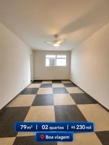 Apartamento com 2 Quartos à venda, 79m² no Boa Viagem, Recife