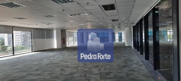 Sala Comercial para alugar, 1067m² no Cidade Monções, São Paulo