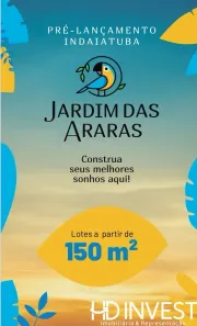 Lote/Terreno à venda, 150m² no Parque Campo Bonito, Indaiatuba
