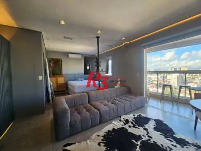Apartamento com 1 Quarto à venda, 45m² no Campo Grande, Santos