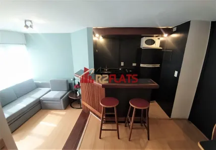 Apartamento com 1 Quarto para alugar, 45m² no Cidade Monções, São Paulo