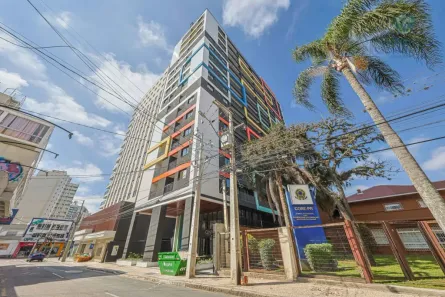 Apartamento com 2 Quartos para alugar, 41m² no Centro, Curitiba