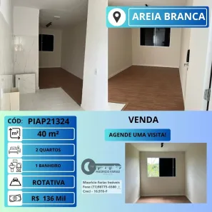 Apartamento com 2 Quartos à venda, 40m² no Areia Branca, Salvador