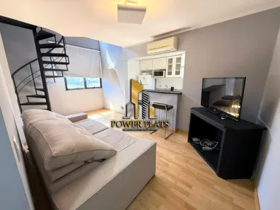 Flat com 1 Quarto para alugar, 50m² no Vila Olímpia, São Paulo