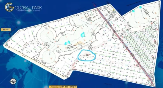 Ponto Comercial à venda, 7500m² no Industrial Global Park, Aparecida de Goiânia