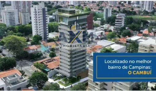 Apartamento com 1 Quarto à venda, 43m² no Cambuí, Campinas