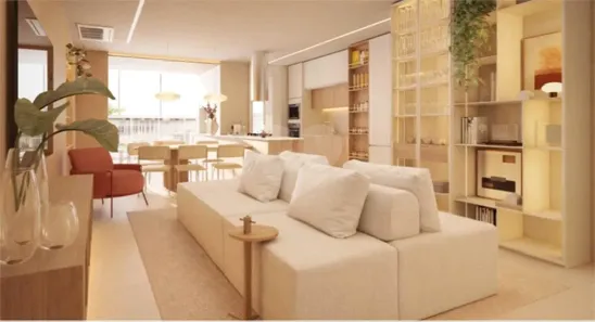 Apartamento com 2 Quartos para alugar, 105m² no Jardim das Acácias, São Paulo