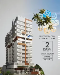 Apartamento com 2 Quartos à venda, 65m² no Maracanã, Praia Grande