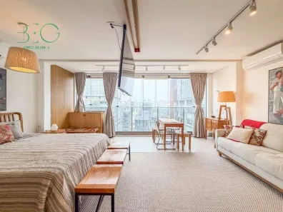Apartamento com 1 Quarto para alugar, 23m² no Pinheiros, São Paulo