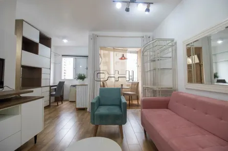 Apartamento com 1 Quarto para alugar, 44m² no Pinheiros, São Paulo