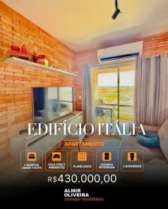 Apartamento com 2 Quartos à venda, 74m² no Centro, Sertãozinho