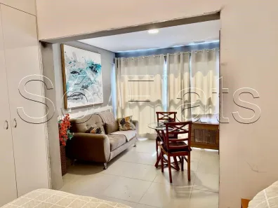 Apartamento com 1 Quarto para alugar, 32m² no Jardim das Acácias, São Paulo