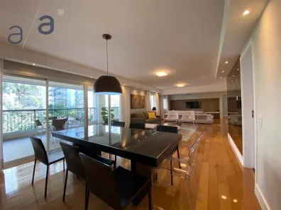 Apartamento com 3 Quartos para venda ou aluguel, 209m² no Indianópolis, São Paulo