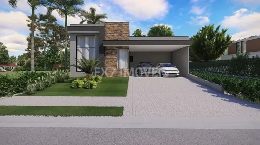 Casa de Condomínio com 3 Quartos à venda, 221m² no Parque Brasil 500, Paulínia