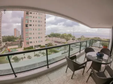 Apartamento com 3 Quartos para alugar, 180m² no Ponta Negra, Manaus