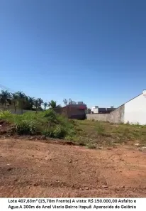 Lote/Terreno à venda, 407m² no Itapoã, Aparecida de Goiânia