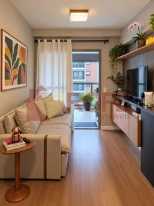 Apartamento com 1 Quarto para alugar, 50m² no Santo Amaro, São Paulo