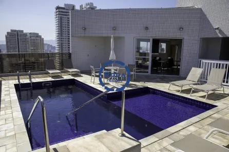 Apartamento com 3 Quartos à venda, 126m² no Gonzaga, Santos