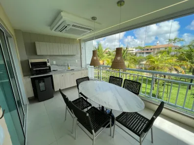 Apartamento com 3 Quartos para alugar, 115m² no Porto das Dunas, Aquiraz