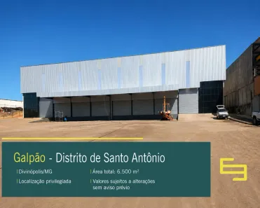 Galpão/Depósito/Armazém para alugar, 3000m² no Santo Antônio dos Campos, Divinópolis