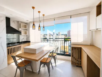 Apartamento com 3 Quartos para alugar, 83m² no Taquaral, Campinas