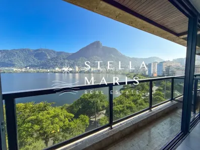 Apartamento com 4 Quartos à venda, 210m² no Lagoa, Rio de Janeiro