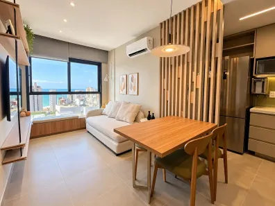 Apartamento com 1 Quarto para alugar, 35m² no Boa Viagem, Recife
