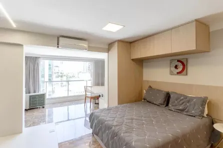 Kitnet com 1 Quarto à venda, 37m² no Indianópolis, São Paulo