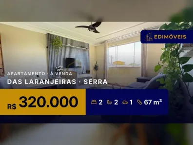 Apartamento com 2 Quartos à venda, 67m² no das Laranjeiras, Serra