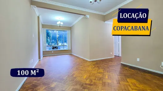 Apartamento com 3 Quartos para alugar, 100m² no Copacabana, Rio de Janeiro