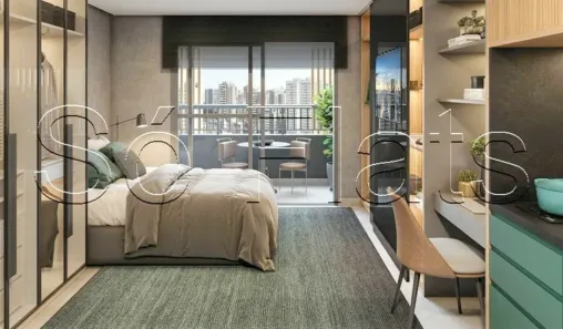 Flat com 1 Quarto à venda, 29m² no Vila Clementino, São Paulo