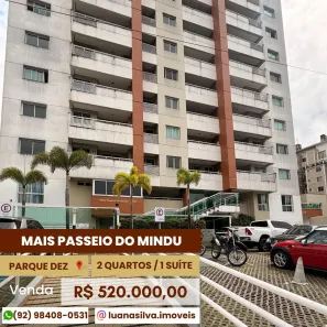 Apartamento com 2 Quartos à venda, 69m² no Parque 10 de Novembro, Manaus