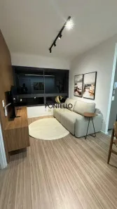 Apartamento com 1 Quarto para alugar, 57m² no Vila da Serra, Nova Lima