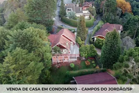 Casa de Condomínio com 6 Quartos à venda, 307m² no Imbiry, Campos do Jordão