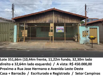 Lote/Terreno à venda, 351m² no Setor Campinas, Goiânia