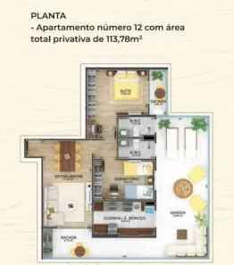 Apartamento com 2 Quartos à venda, 114m² no Jardim São Dimas, São José dos Campos