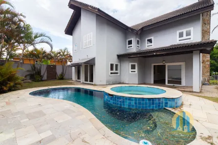 Casa com 5 Quartos para alugar, 415m² no Residencial Morada dos Lagos, Barueri