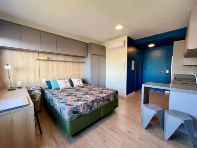 Apartamento com 1 Quarto para alugar, 27m² no Mont Serrat, Porto Alegre