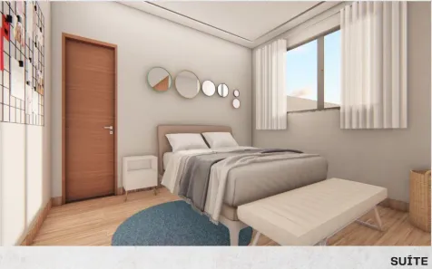 Apartamento com 2 Quartos à venda, 63m² no Cabral, Contagem