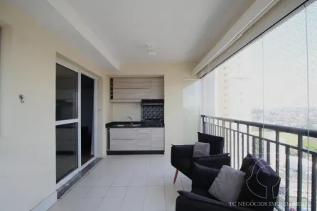 Apartamento com 2 Quartos para alugar, 103m² no Jardim Monte Kemel, São Paulo
